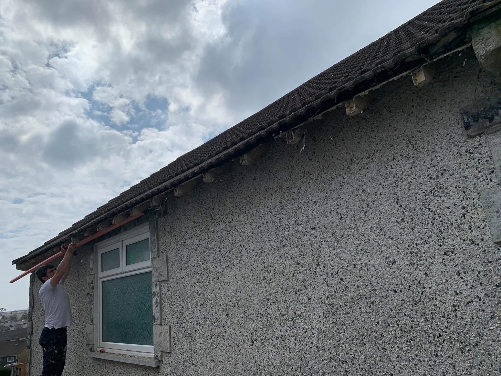 Storm damage roof repairs in Wadebridge