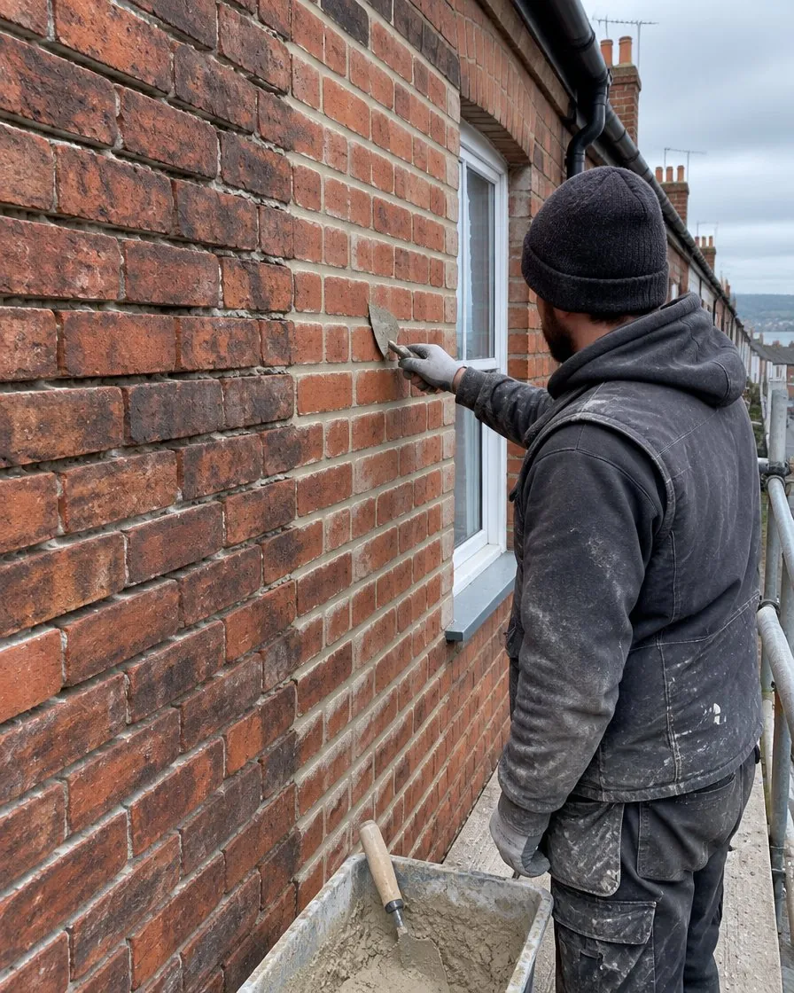 Brickwork and repointing in Wadebridge