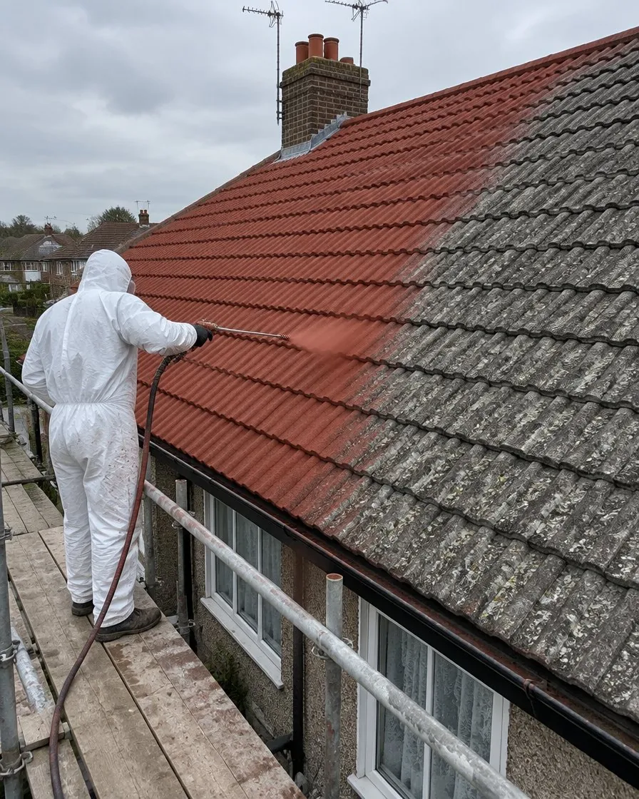 Roof painting and coating in Wadebridge