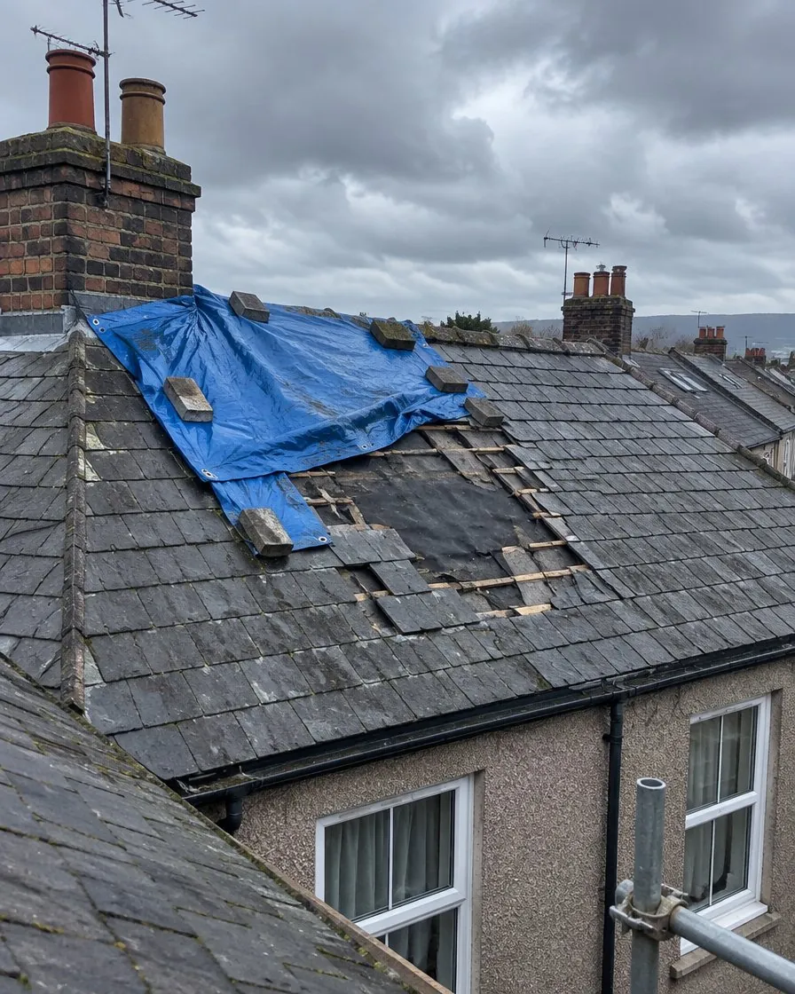 Storm damage and insurance work in Wadebridge
